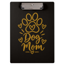 Dog Mum Cute Paw Print Dog Lover Gift