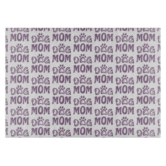Dog Mum Cutting Board (Front)