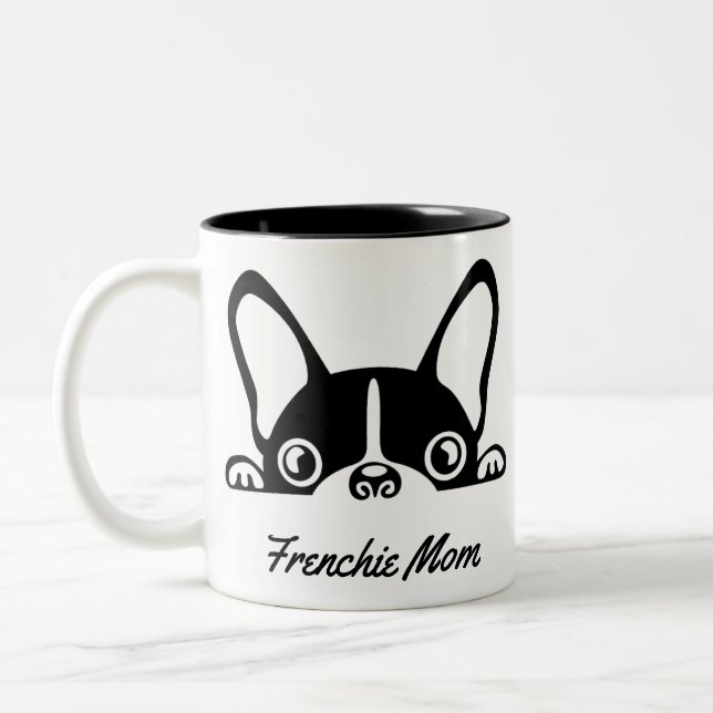 Dog Mum/Dad Customisable Frenchie Mug (Left)