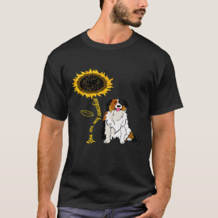 dog Mum Dad Cute Sunflower T-Shirt