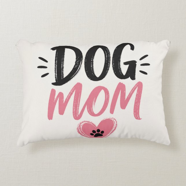Dog mum decorative cushion (Front)