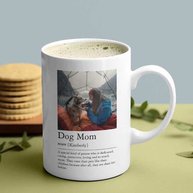 Dog Mum Definition Photo Coffee Mug (Creator Uploaded)