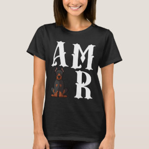 Dog Mum Dog Dad Doberman Pinscher Dog Love R T-Shirt