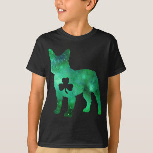 Dog Mum Dog Lover St Patrick's Day French Bulldog T-Shirt