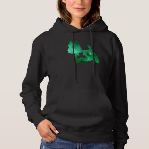Dog Mum Dog  St Patrick's Day Westie Mum Mens Wome Hoodie