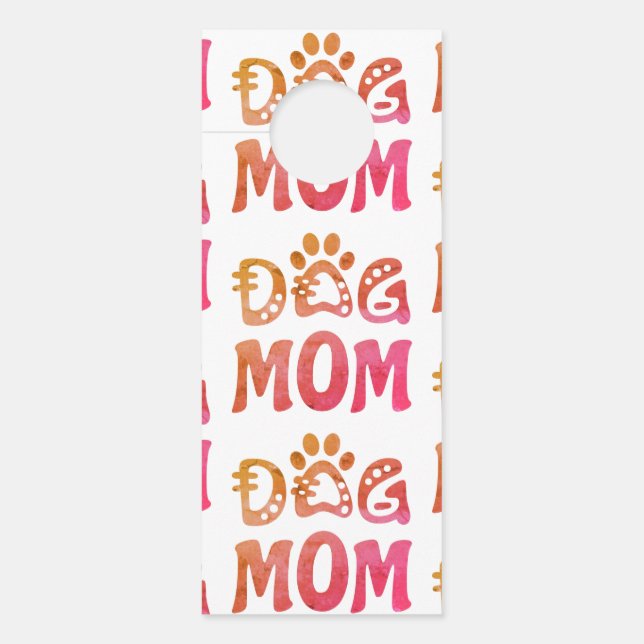 Dog Mum Door Hanger (Front)