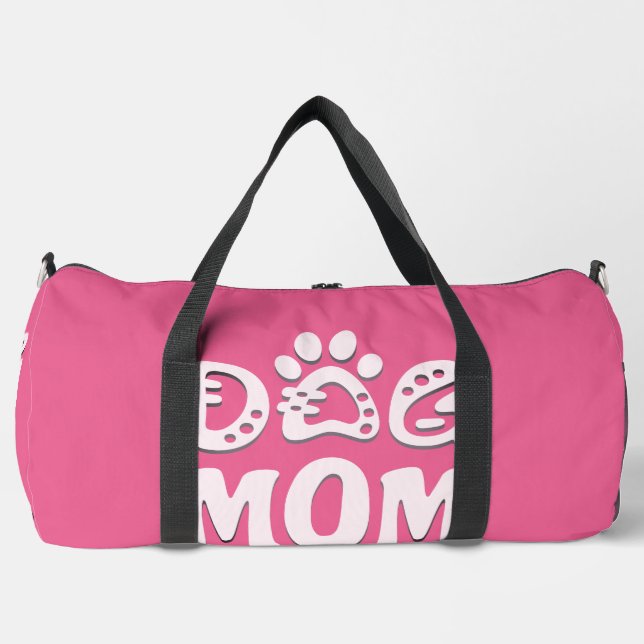 Dog Mum Duffle Bag (Front)