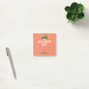 Dog Mum Elf Matching Family Group Christmas Party Post-it Notes