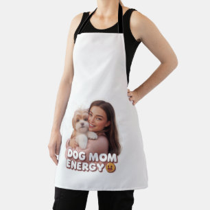 Dog Mum Energy - trendy dog mum design  Apron