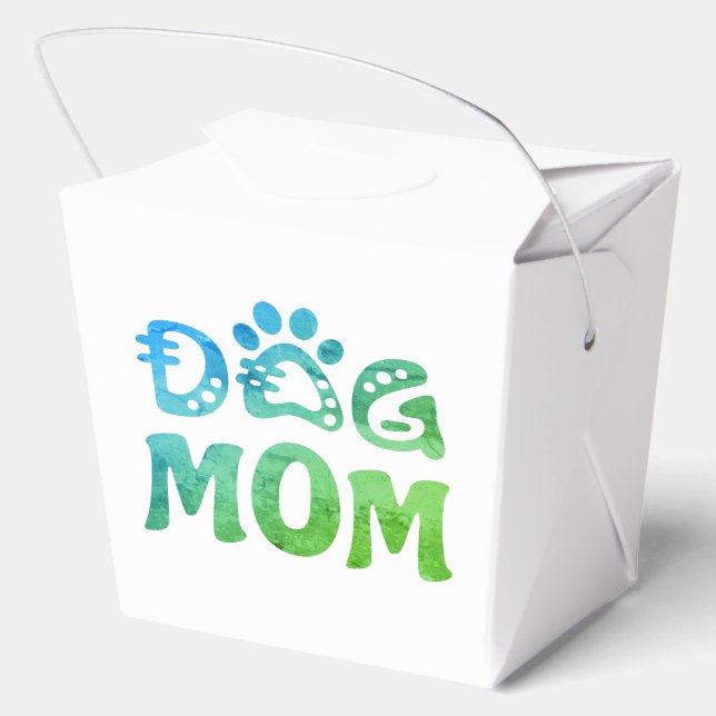 Dog Mum Favour Box (Back)