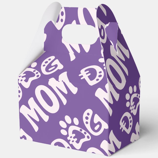 Dog Mum Favour Box (Back)