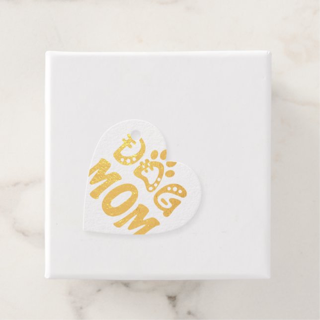 Dog Mum Favour Tags (With Box)