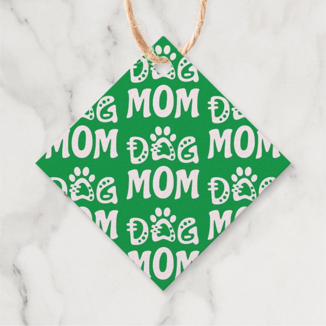 Dog Mum Favour Tags (Back)