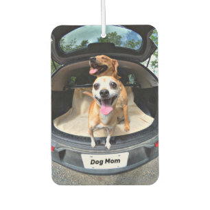 Dog Mum Fish-eye Lens Cute Funny Car Air Freshener