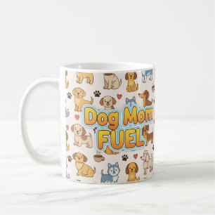 Dog Mum Fuel – Cute Coffee Mug for Dog Lovers
