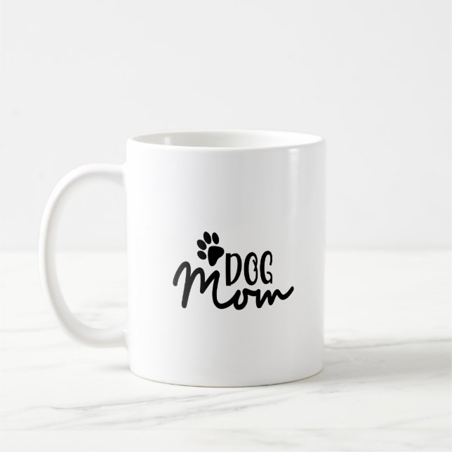 Dog Mum-Funny Coffee Mug (Left)