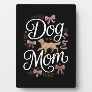 Dog Mum Fur Life Mothers day Pet Owner Gifts Wife Plaque