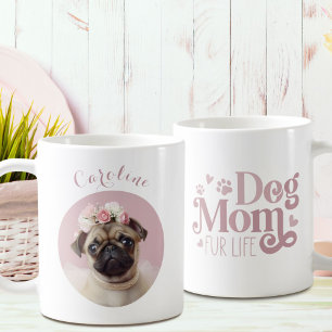 Dog Mum Fur Life Photo Coffee Mug