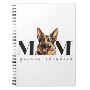 Dog Mum GERMAN SHEPHERD DOG Classic T-Shirt Notebook