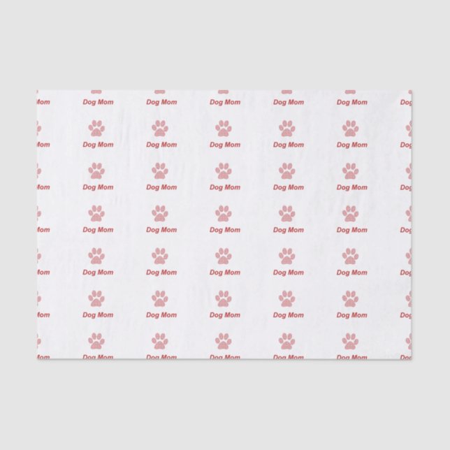 Dog Mum Gift Tissue Paper (Front)