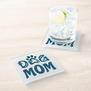 Dog Mum Glass Coaster