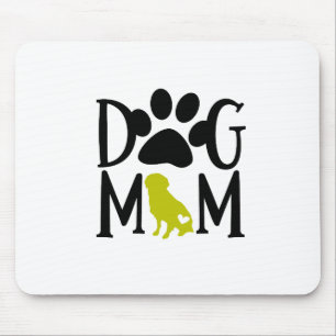Dog Mum Golden Retriever Mouse Pad