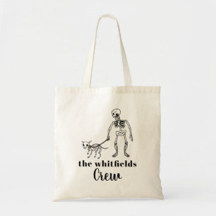 Dog Mum Halloween Custom Family Matching Tote Bag