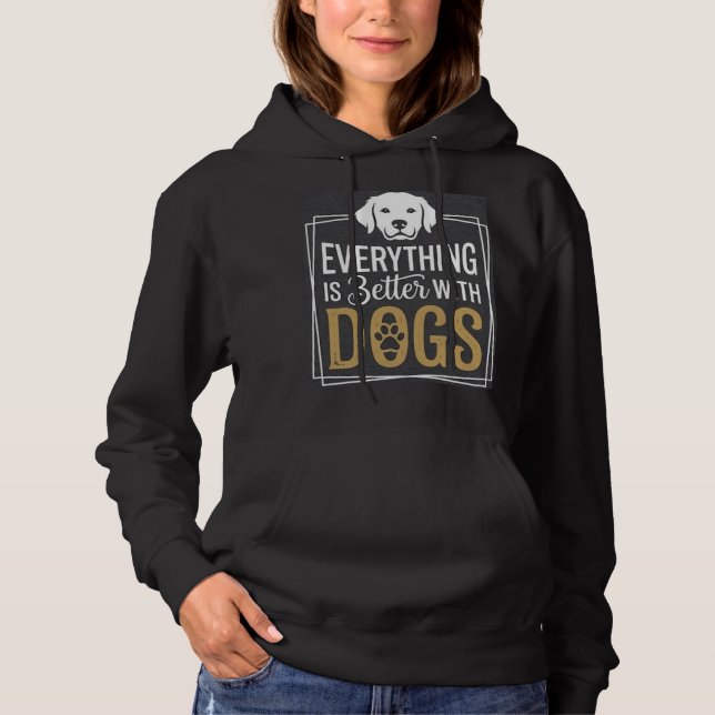 Dog Mum Hoodie (Front)
