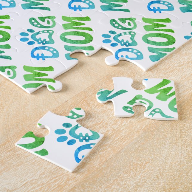 Dog Mum Jigsaw Puzzle (Side)