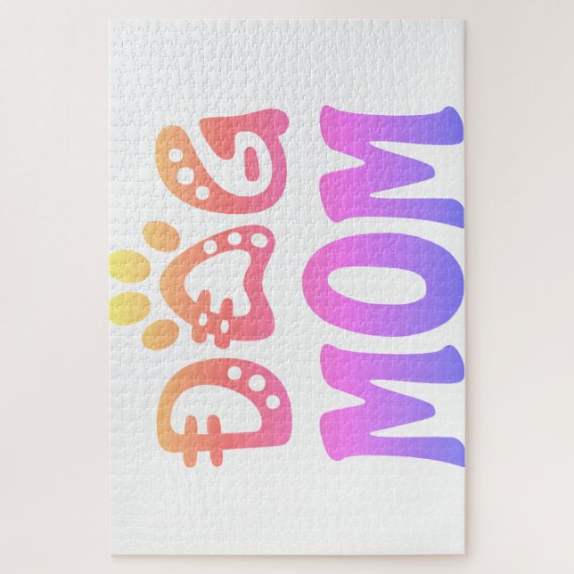 Dog Mum Jigsaw Puzzle (Vertical)