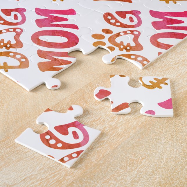 Dog Mum Jigsaw Puzzle (Side)