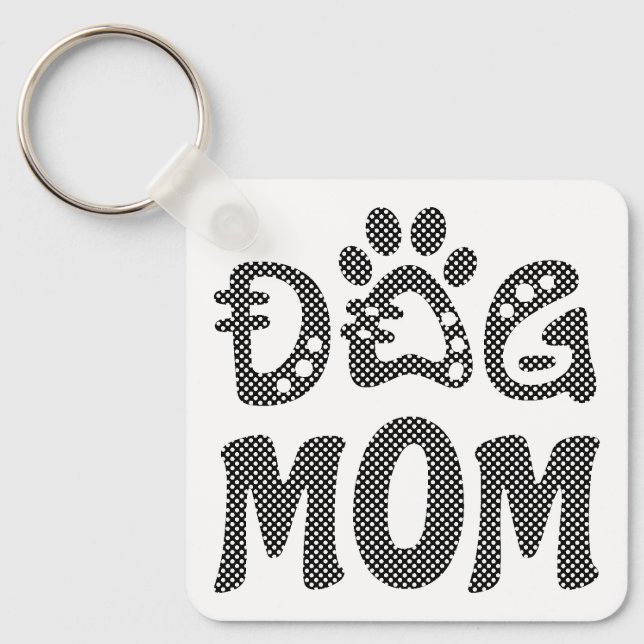 Dog Mum Key Ring (Front)