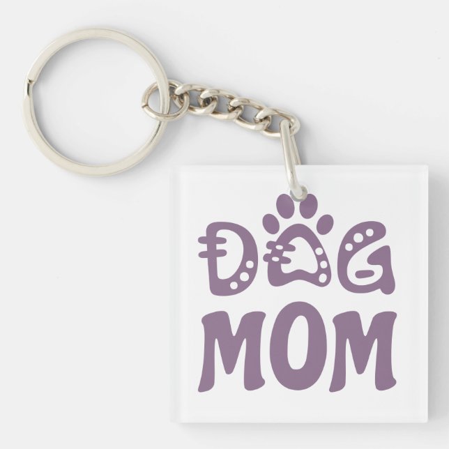 Dog Mum Key Ring (Front)