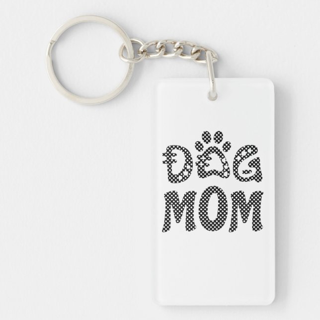 Dog Mum Key Ring (Front)