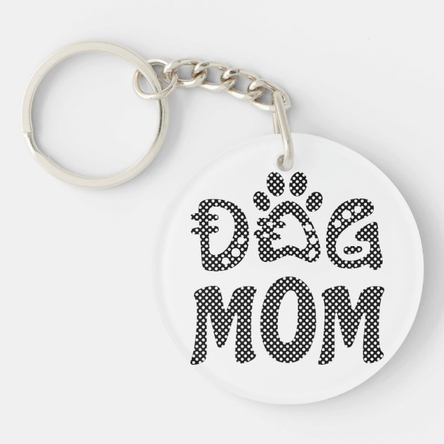 Dog Mum Key Ring (Front)