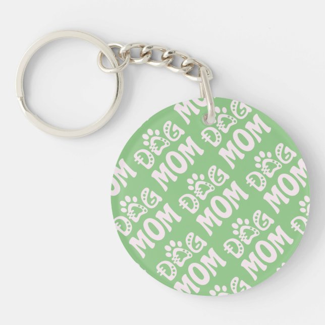 Dog Mum Key Ring (Front)