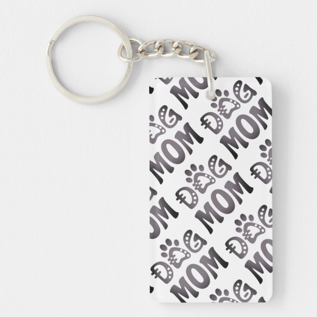 Dog Mum Key Ring (Front)