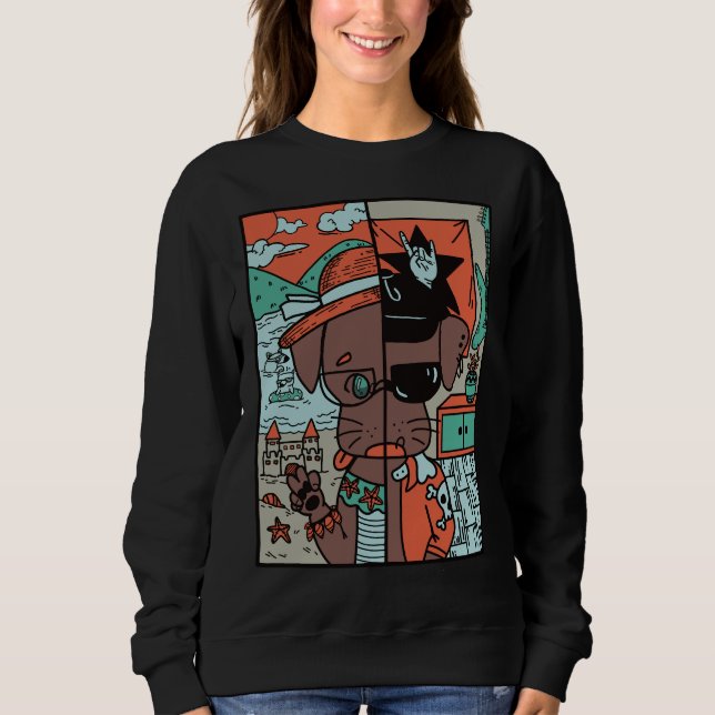 Dog Mum Lab Sweatshirt (Front)