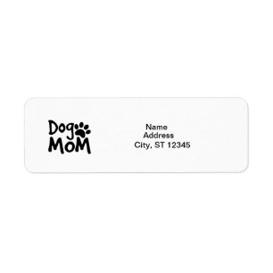 Dog Mum label