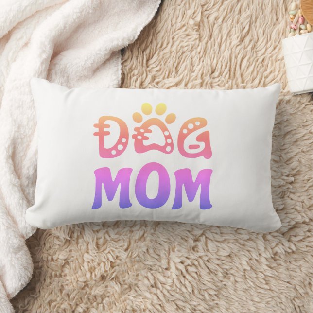 Dog Mum Lumbar Cushion (Blanket)