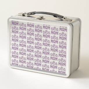 Dog Mum Metal Lunch Box