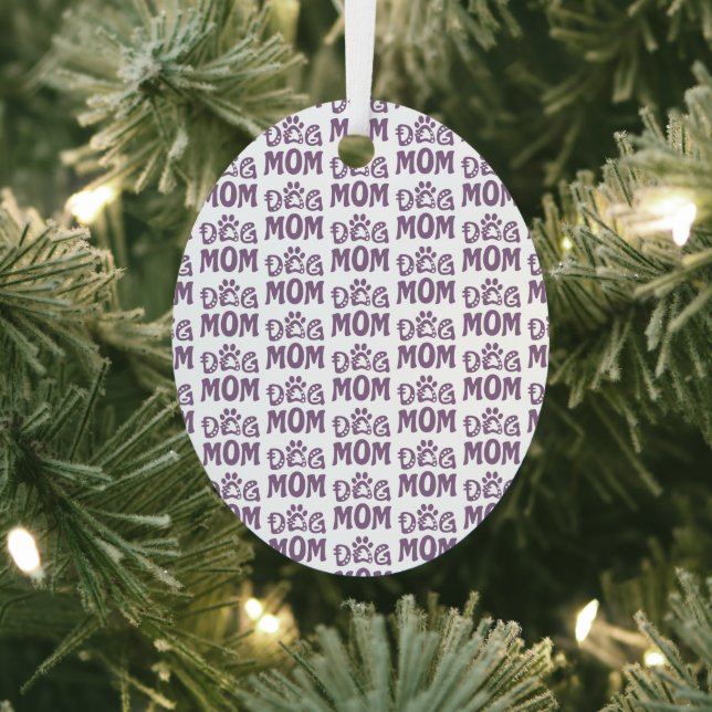 Dog Mum Metal Tree Decoration (Insitu)