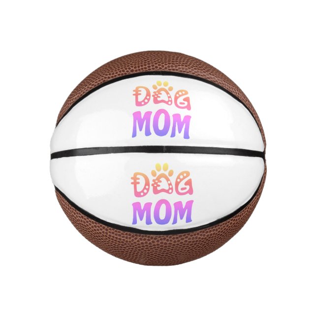 Dog Mum Mini Basketball (Front)