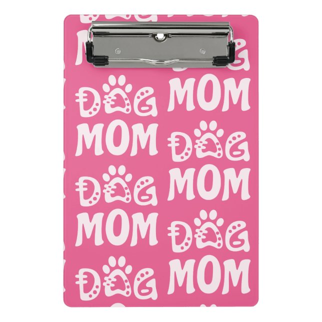 Dog Mum Mini Clipboard (Front)