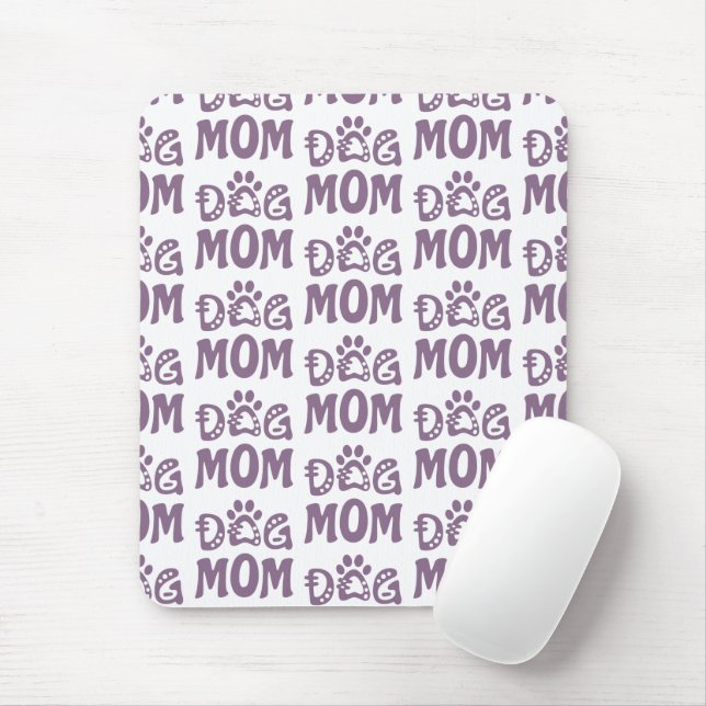 Dog Mum Mouse Pad (With Mouse)