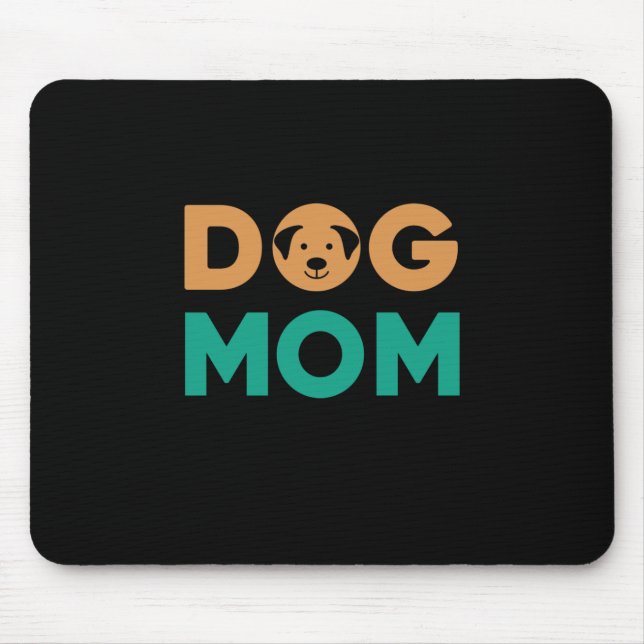 Dog Mum Mouse Pad (Front)