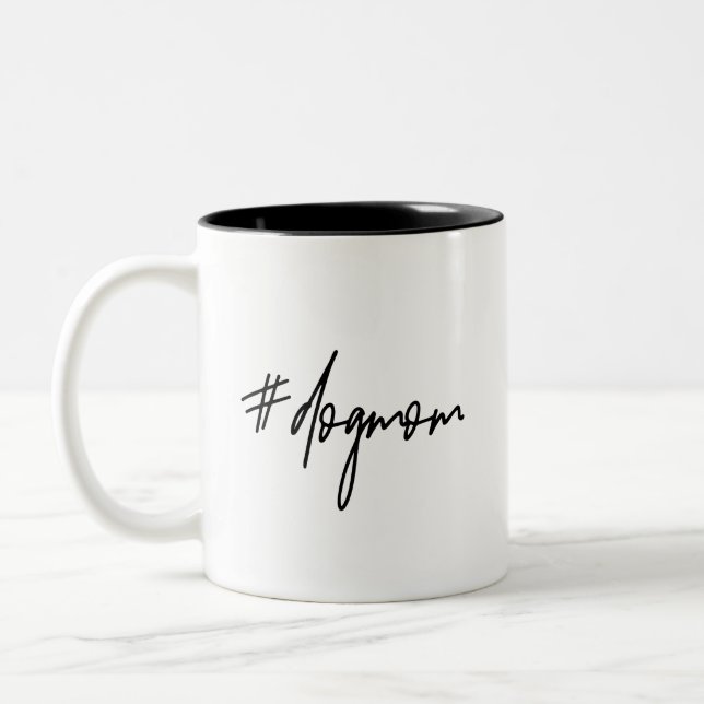 Dog Mum Mug | Hashtag Dog Mum (Left)