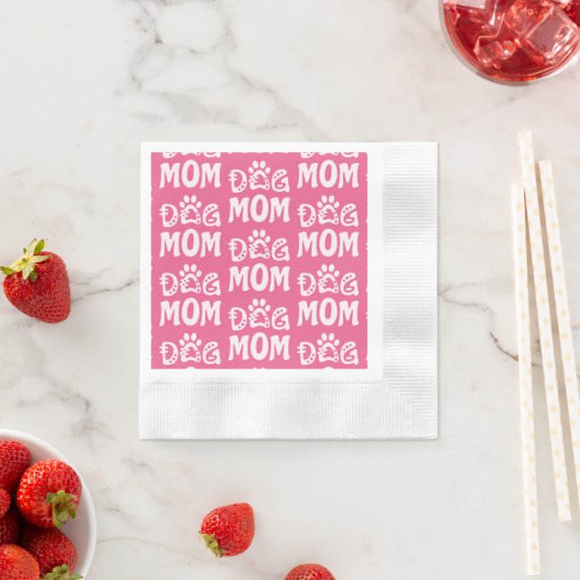 Dog Mum Napkin (Insitu)