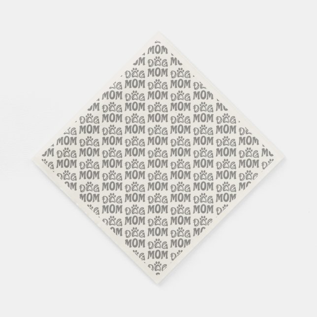 Dog Mum Napkin (Corner)