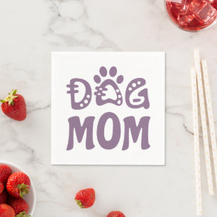 Dog Mum Napkin